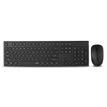کیبورد و موس بی سیم رپو مدل X260، سوییچ ممبران، Full-Size
