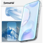 محافظ صفحه نمایش سامورایی مدل Invisiglass مناسب برای گوشی موبایل اپل iPhone 17
