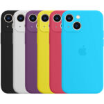 کاور مدل سیلیکونی مناسب برای گوشی موبایل اپل iPhone 13 Mini