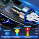 شارژر فندکی 66 وات هارمن مدل PD6QC3FST