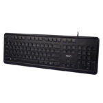 کیبورد تسکو مدل TK 8046،سوییچ ممبران، Full-size، نورپردازی RGB