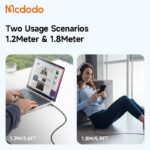 کابل تبدیل لایتنینگ به USB-C مک دودو مدل CA-2850 طول 1.2 متر