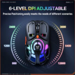 ماوس بی سیم گیمینگ اونیکوما مدل DM02