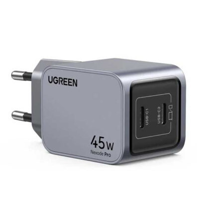 شارژر دیواری 45 وات دو پورت USB-C یوگرین مدل X707 کد 35008