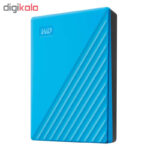 هارد اکسترنال وسترن دیجیتال مدل My Passport ظرفیت 5 ترابایت با استاندارد ارتباطی USB 3.1 Gen1