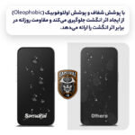محافظ صفحه نمایش سامورایی مدل Invisiglass مناسب برای گوشی موبایل سامسونگ Galaxy A57 / Galaxy A37