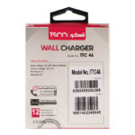شارژر دیواری تسکو مدل TTC 46 به همراه کابل تبدیل microUSB