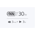 هدفون بی‌سیم سونی مدل WH-1000XM5 با نویز کنسلینگ فعال (ANC)، درگاه شارژ USB Type-C، دارای 4 میکروفون با فناوری Beamforming، پشتیبانی از دستیار صوتی، قابلیت اتصال همزمان به دو دستگاه
