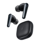 هدفون بلوتوثی انکر مدل Soundcore Liberty 5 با نویز کنسلینگ فعال (ANC)، درگاه شارژ USB Type-C، تا 30 ساعت زمان پخش موسیقی، دارای سنسور نوری داخل گوش و مقاوم در برابر رطوبت و عرق