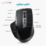 ماوس و کیبورد رپو مدل 9900M