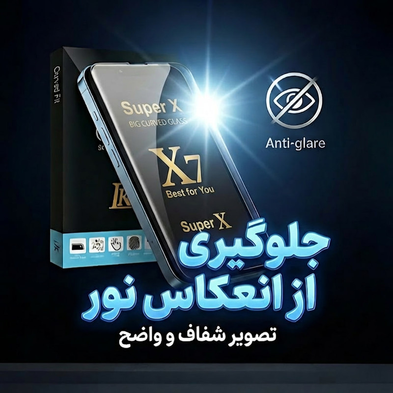 محافظ صفحه نمایش ال کا جی مدل SUPERX-LK مناسب برای گوشی موبایل شیائومی Poco C71