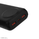 پاوربانک 22.5 وات گرین لاین مدل Nairo ظرفیت 20000 میلی‌آمپرساعت به همراه کابل تبدیل USB-A به USB-C
