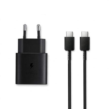 شارژر دیواری سامسونگ مدل EP-TA800 به همراه کابل تبدیل USB-C