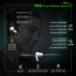 ایرپاد بلوتوثی اُرایمو مدل 1 ا air-ro3 airpods pro