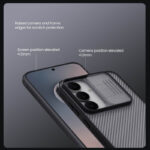 کاور نیلکین مدل Camshield Pro Clear version مناسب برای گوشی موبایل سامسونگ Galaxy S25 FE