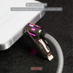 کابل تبدیل USB/USB-C به لایتنینگ/USB-C تسکو مدل GCA 60 W طول 2 متر
