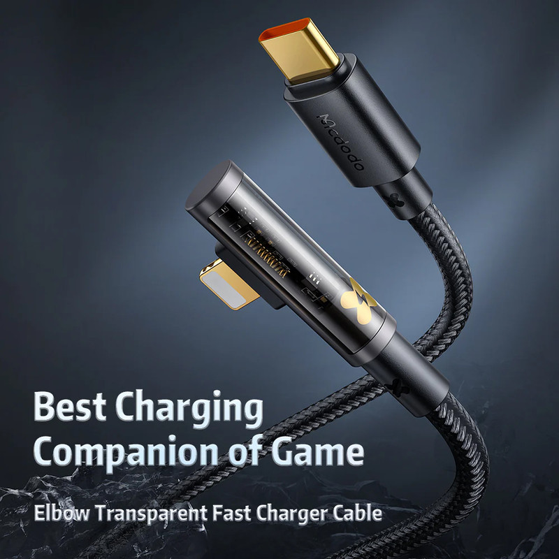 کابل تبدیل USB-C به لایتنینگ مک دودو مدل CA-3390 طول 1.2 متر