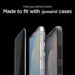 محافظ صفحه نمایش سامورایی مدل Invisiglass مناسب برای گوشی موبایل سامسونگ Galaxy A57 / Galaxy A37