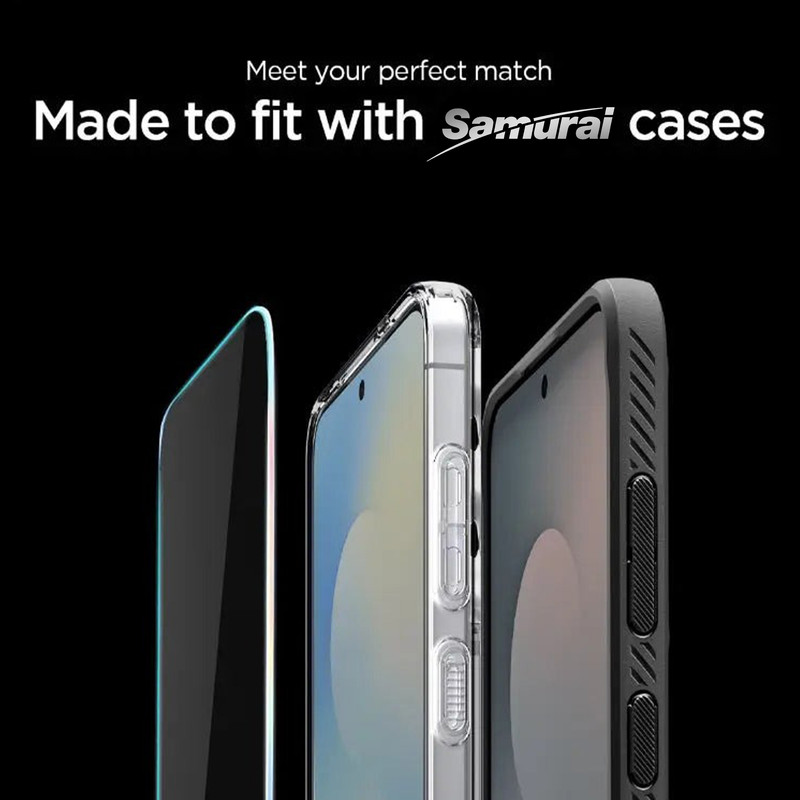 محافظ صفحه نمایش سامورایی مدل Invisiglass مناسب برای گوشی موبایل سامسونگ Galaxy A57 / Galaxy A37