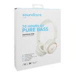 هدفون بلوتوثی انکر مدل Soundcore H30i بدون قابلیت نویز کنسلینگ، درگاه شارژ USB Type-C، دارای میکروفون داخلی با کیفیت بالا، مجهز به فناوری BassUp، مقاومت در برابر رطوبت و عرق