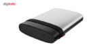 هارد اکسترنال سیلیکون پاور مدل Armor A85 ظرفیت دو ترابایت دارای رابط USB Type-A 3.2
