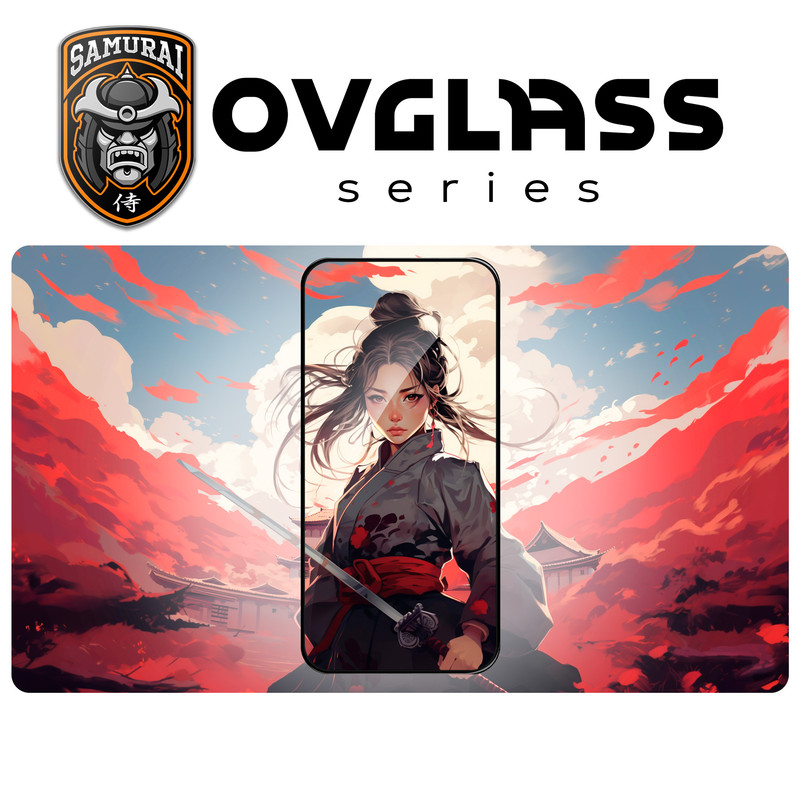 محافظ صفحه نمایش سامورایی مدل ovglass مناسب برای گوشی موبایل سامسونگ Galaxy A16 4G / A16 5G / A26
