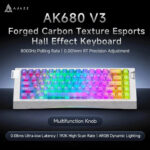 کیبورد باسیم گیمینگ آجز مدل AK680 v3 magnetic