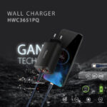 شارژر دیواری 65 وات هترون مدل HWC 3651 PQ GaN