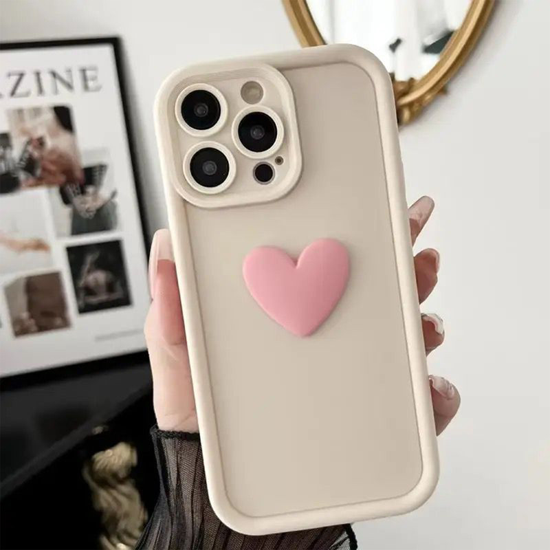 کاور تام قاب مدل سولید1 Heart مناسب برای گوشی موبایل شیائومی Redmi Note 13 Pro 5G / Poco X6