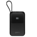 پاوربانک 45 وات گلوریمی مدل ACTIVECORE ظرفیت 20000 میلی‌آمپرساعت به همراه دو کابل USB-C و لایتنینگ
