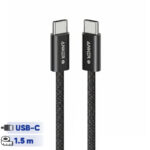 کابل تبدیل USB-C به USB-C انکر مدل Zolo A8060 طول 1.5 متر