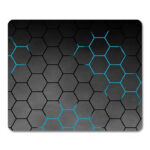 ماوس پد طرح Dark Hexagons مدل Z11
