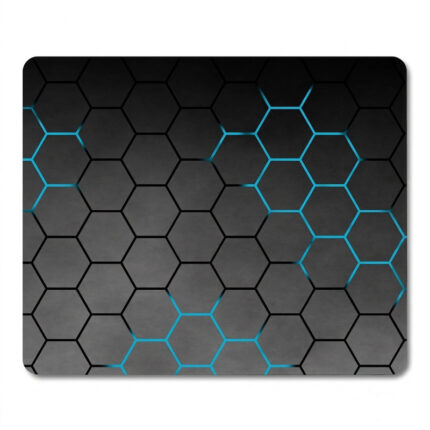 ماوس پد طرح Dark Hexagons مدل Z11