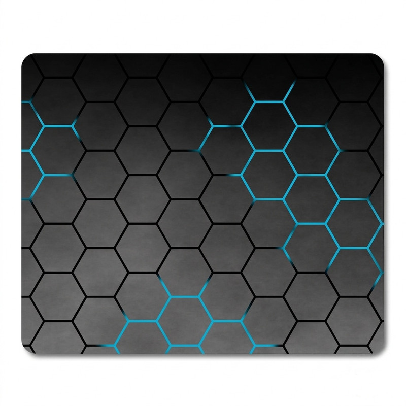 ماوس پد طرح Dark Hexagons مدل Z11