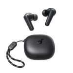 هدفون بلوتوثی انکر مدل SoundCore R50i A3949 بدون قابلیت نویز کنسلینگ، درگاه شارژ USB Type-C، دارای فناوری AI-Enhanced Calls برای کاهش نویز و بهبود مکالمات، مقاوم در برابر رطوبت و عرق