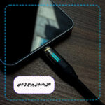 شارژر فندکی 50 وات دو پورت وونک مدل VC-50 به همراه کابل 1 متری USB-C