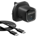 شارژر دیواری 25 وات انکر مدل A2656 به همراه کابل USB-C به طول 1.5 متر