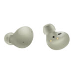 هدفون بلوتوثی سامسونگ مدل Galaxy Buds 2 با نویز کنسلینگ فعال (ANC)، درگاه شارژ USB Type-C، دارای میکروفون داخلی و دو میکروفون خارجی، مقاوم در برابر رطوبت و عرق