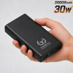 پاوربانک 30 وات یوشیتا مدل YP-001 ظرفیت 20000 میلی‌آمپر‌ساعت به همراه یک عدد کابل USB-A به USB-C