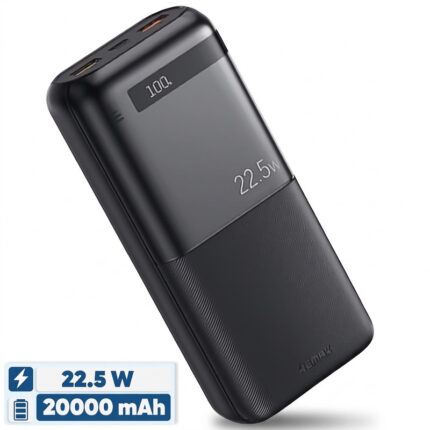 پاوربانک 22.5 وات ریمکس مدل RPP-72 ظرفیت 20000 میلی آمپر ساعت