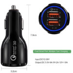 شارژر فندکی 35 وات مدل QC 3