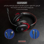 هدست گیمینگ بی سیم تسکو مدل GH 6168 Odinos به همراه دانگل