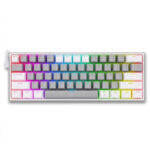 کیبورد گیمینگ ردراگون مدل K617 FIZZ، سوییچ مکانیکال قرمز، Tenkeyless، نورپردازی RGB