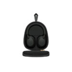 هدفون بی‌سیم سونی مدل WH-1000XM5 با نویز کنسلینگ فعال (ANC)، درگاه شارژ USB Type-C، دارای 4 میکروفون با فناوری Beamforming، پشتیبانی از دستیار صوتی، قابلیت اتصال همزمان به دو دستگاه