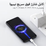کابل تبدیل USB به USB-C نیبیوا مدل Fast 120 طول 1 متر