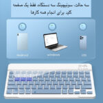 کیبورد و ماوس بی سیم مدل KIT، سوییچ ممبران، Tenkeyless