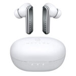 هدفون بلوتوثی هایلو مدل W1 با نویز کنسلینگ میکروفون، درگاه شارژ USB Type-C، دارای 4 میکروفون، پشتیبانی از فرمان لمسی، مقاومت در برابر رطوبت و عرق