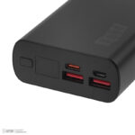 پاوربانک 67 وات پی‌ کیو بی دی مدل PQ-PB02 ظرفیت 20000 میلی‌آمپرساعت به همراه کابل USB-A به USB-C