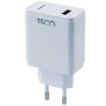 شارژر دیواری 18 وات تسکو مدل TTC 64 به همراه کابل USB-C