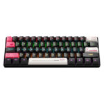 کیبورد گیمینگ اونیکوما مدل G55 RGB، مکانیکال سوییچ قهوه‌ای، Tenkeyless، نورپردازی RGB